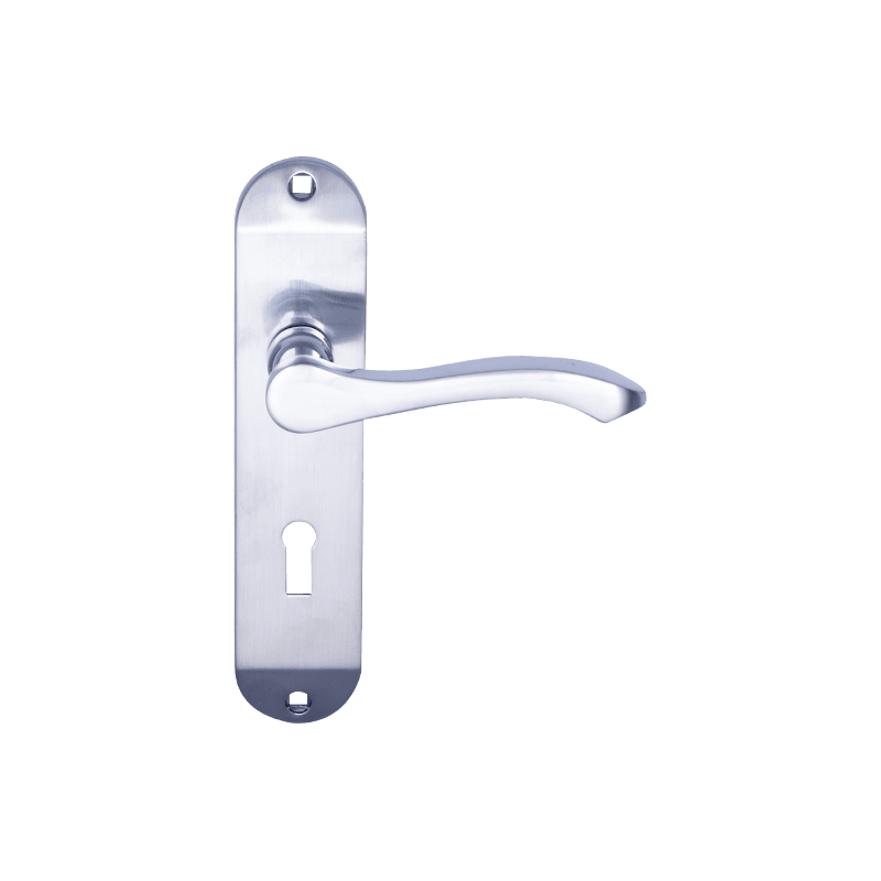 DH180A31L SMART LEVER Dörrhandtag på plattans satin Chrome