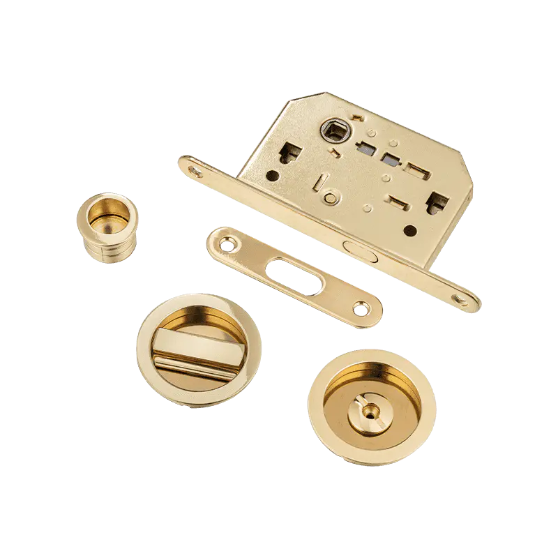 SD55 Round Rose Sliding Door Set with Lock